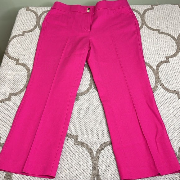 Chico’s Women's secret stretch straight leg Pink Pants, size : 00/ 2 - Picture 4 of 17